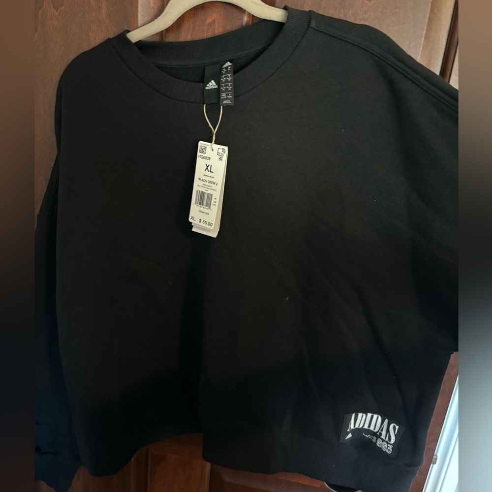 Adidas cropped sweatshirt
